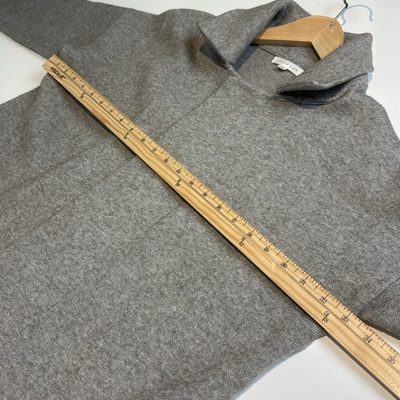 Anthropologie Little Lies Grey Open Cardigan/Coatigan Size S/M - Picture 6 of 8